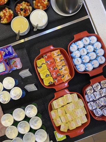 Breakfast buffet