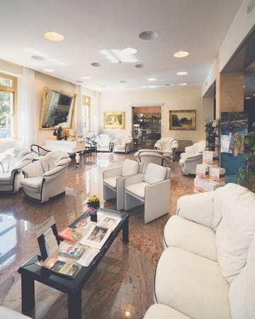 Lobby sitting area