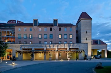 Front of property - evening/night