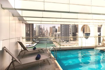 Rooftop pool