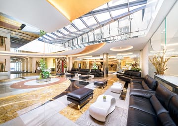 Lobby sitting area